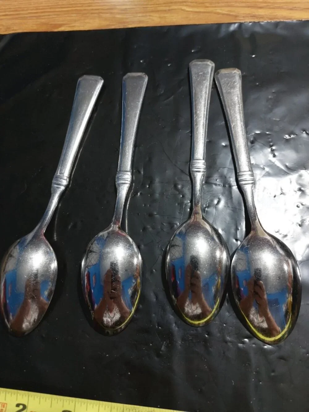 Martha Stewart MFS6 Stainless Flatware Set Of 4 Spoons